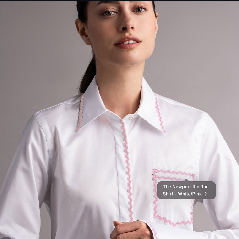COPY - Everlane Light Pink Button-Up Shirt
